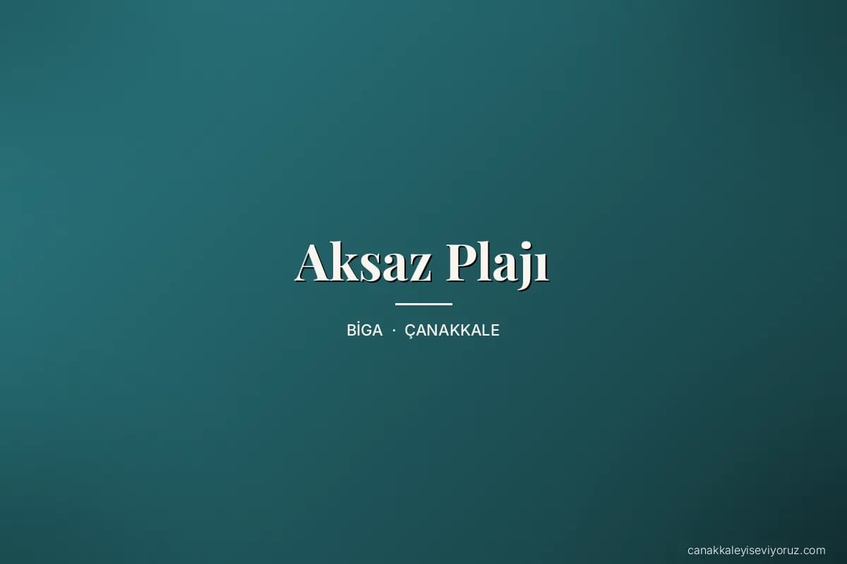 Aksaz Plajı
