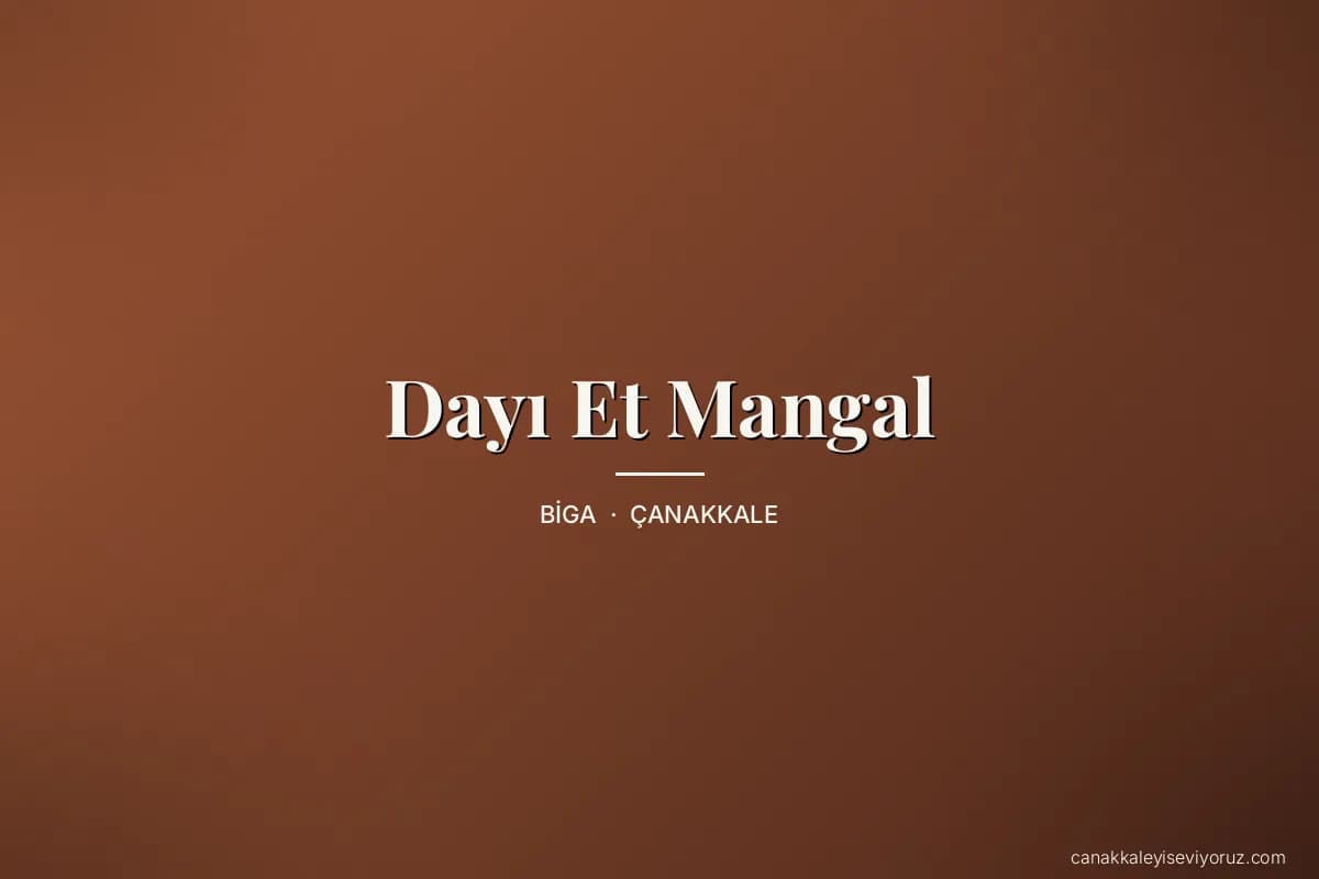 Dayı Et Mangal