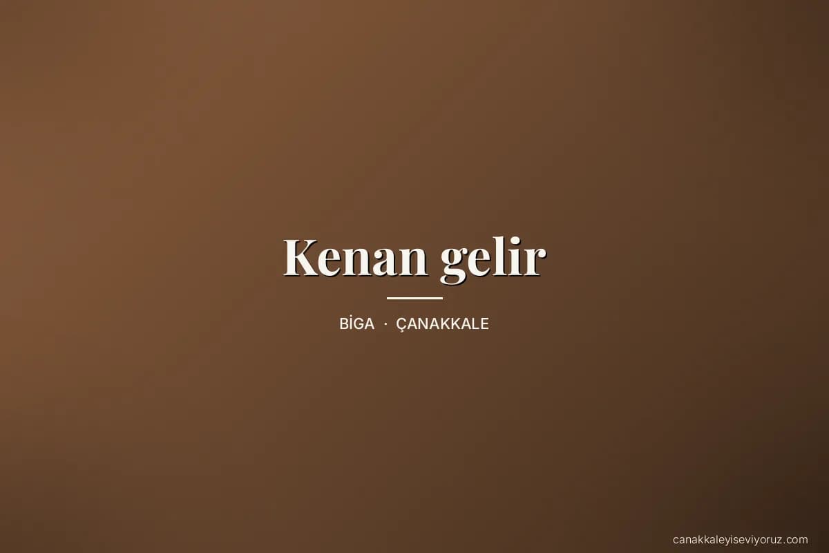 Kenan gelir