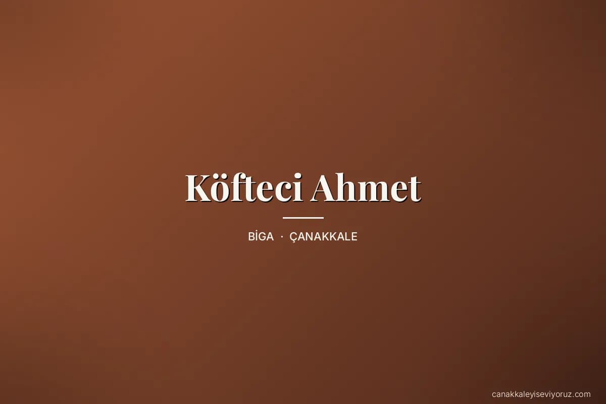 Köfteci Ahmet