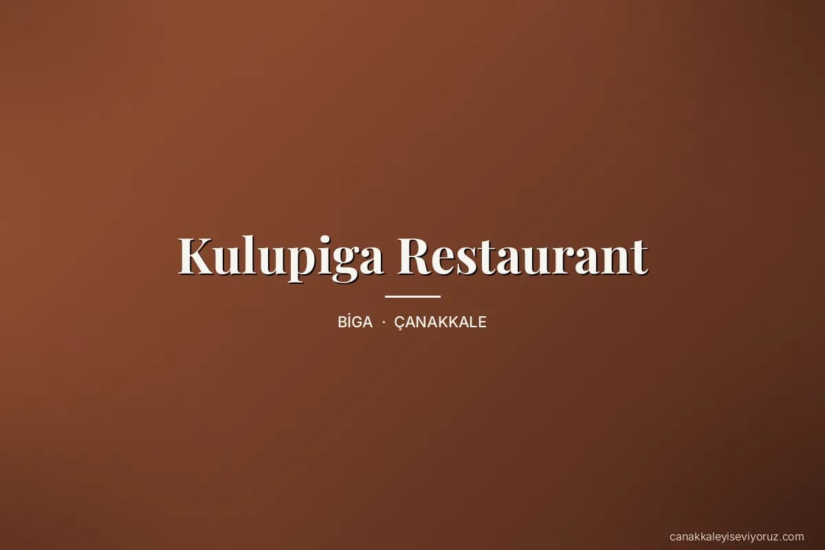 Kulupiga Restaurant