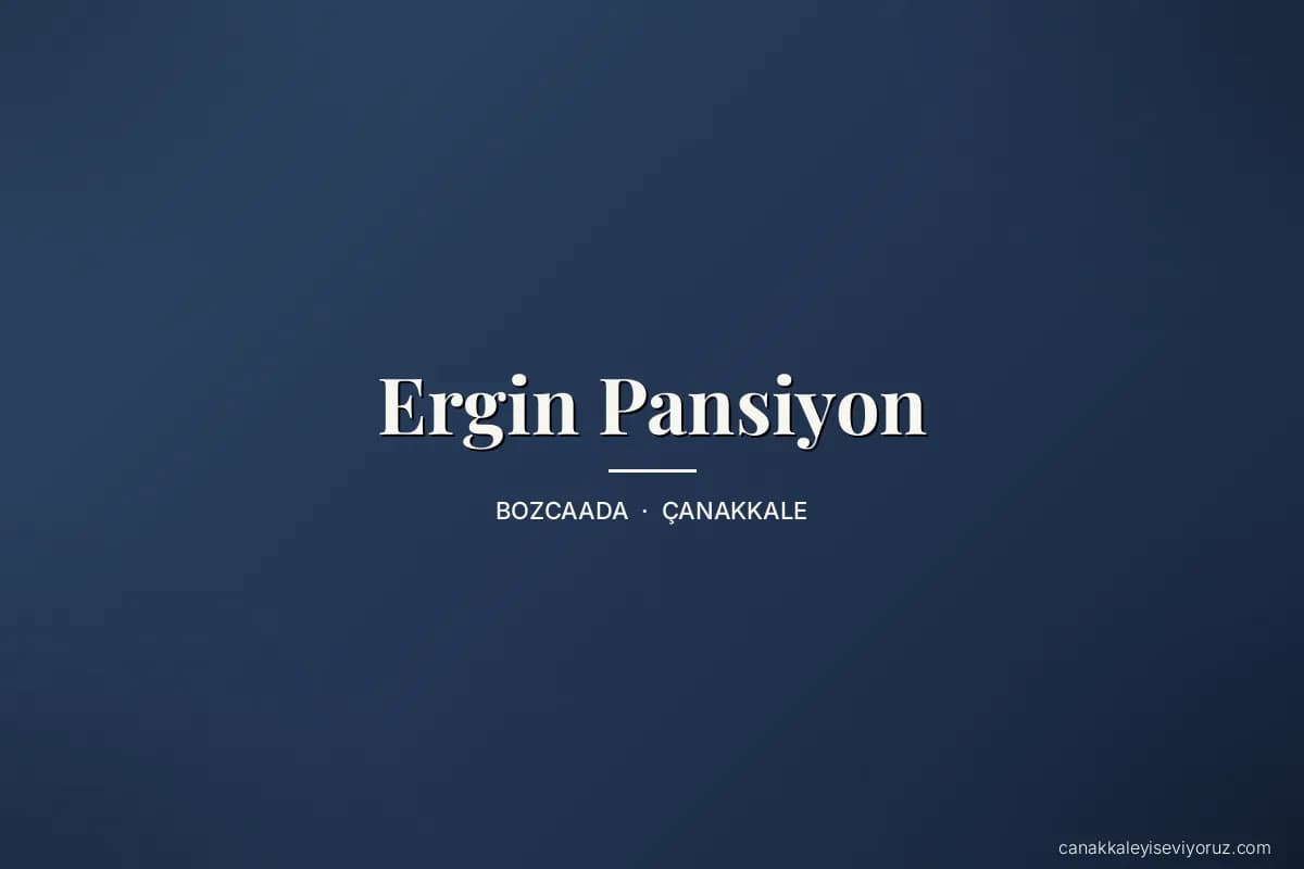 Ergin Pansiyon