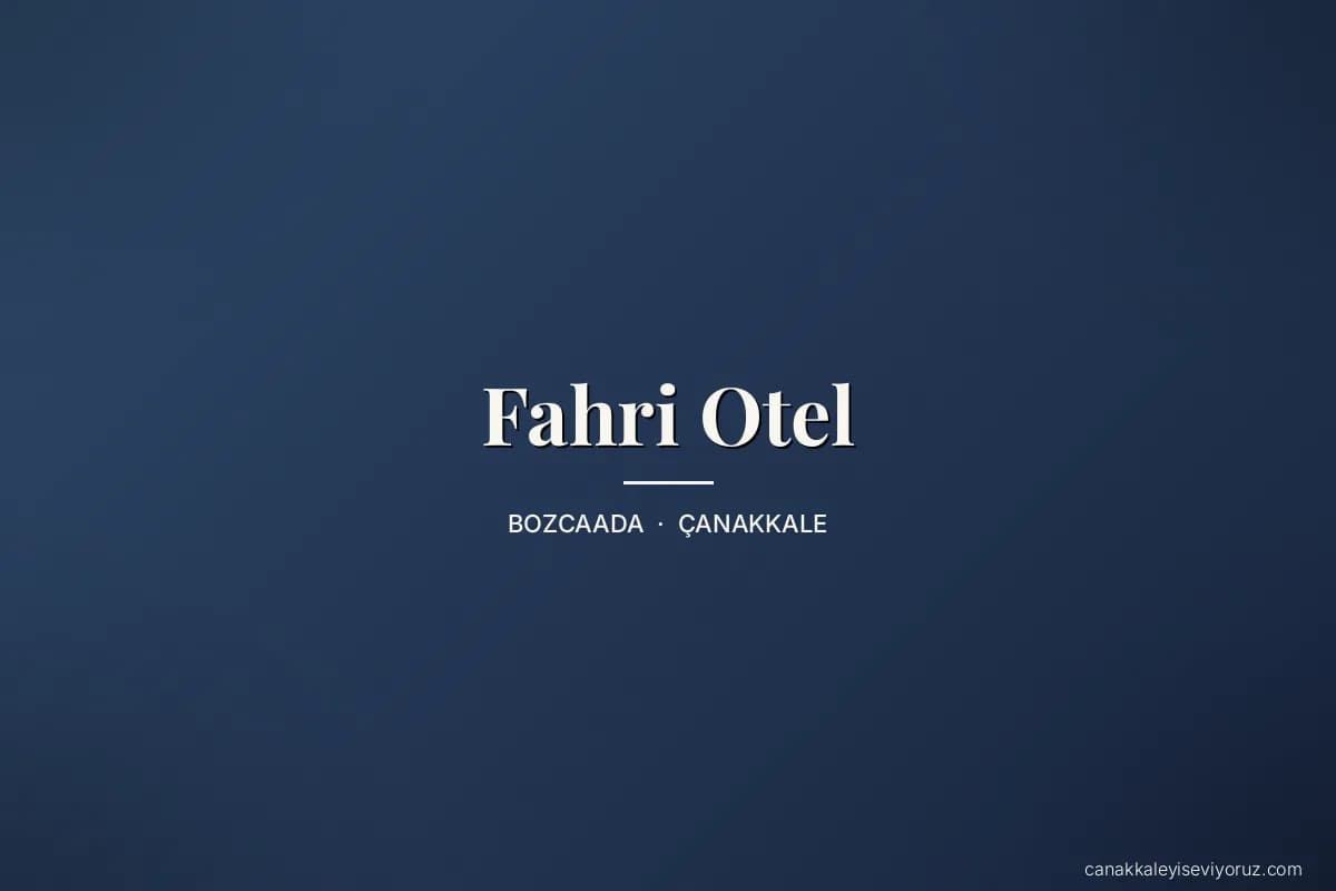 Fahri Otel