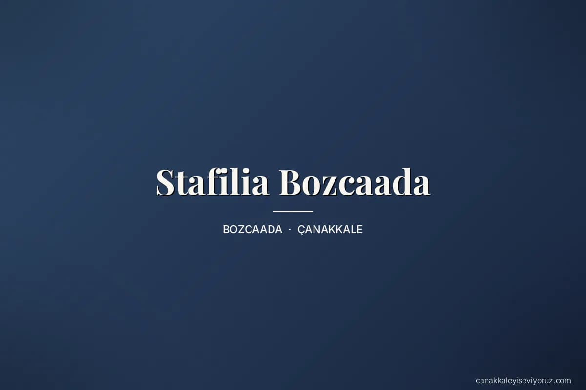Stafilia Bozcaada