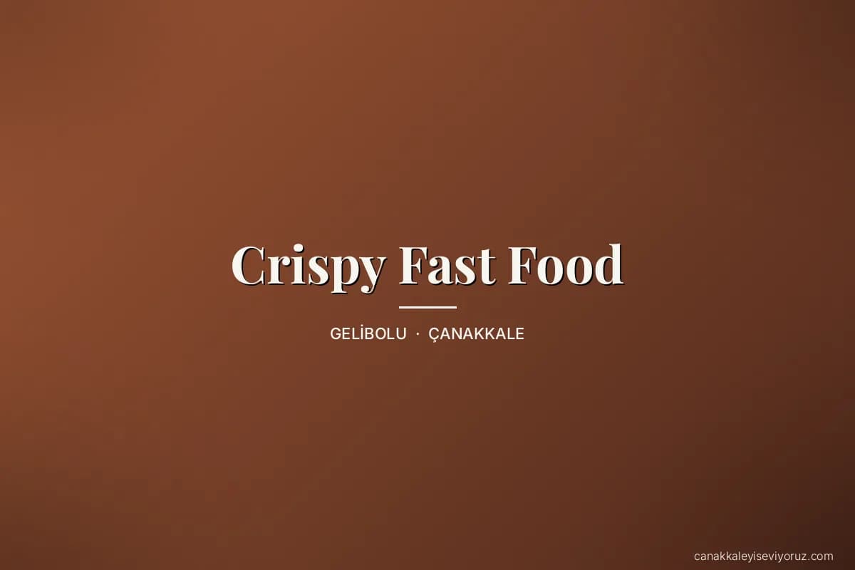 Crispy Fast Food