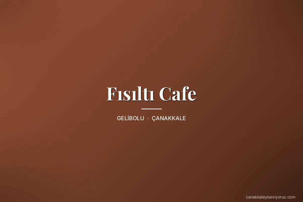 Fısıltı Cafe