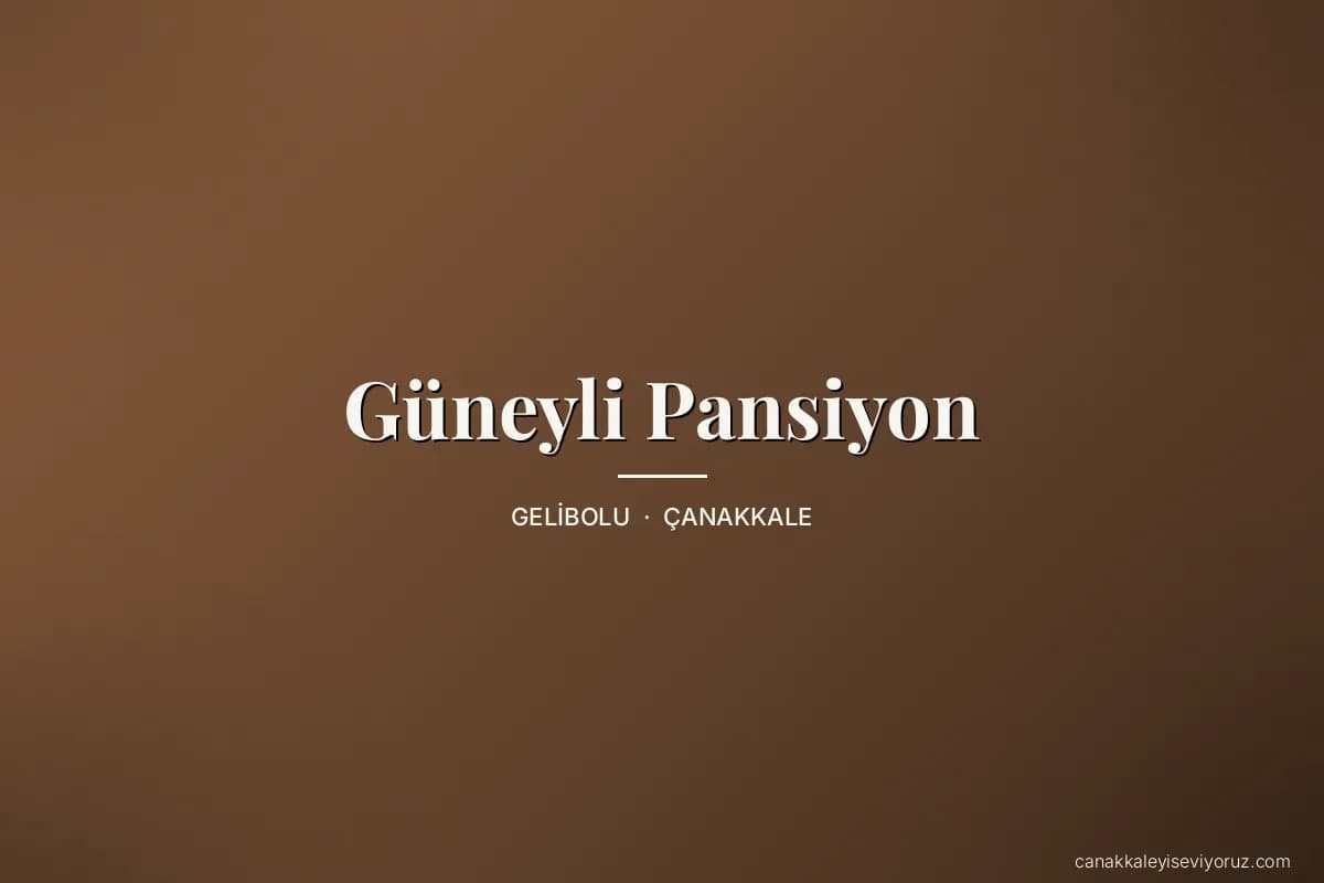 Güneyli Pansiyon