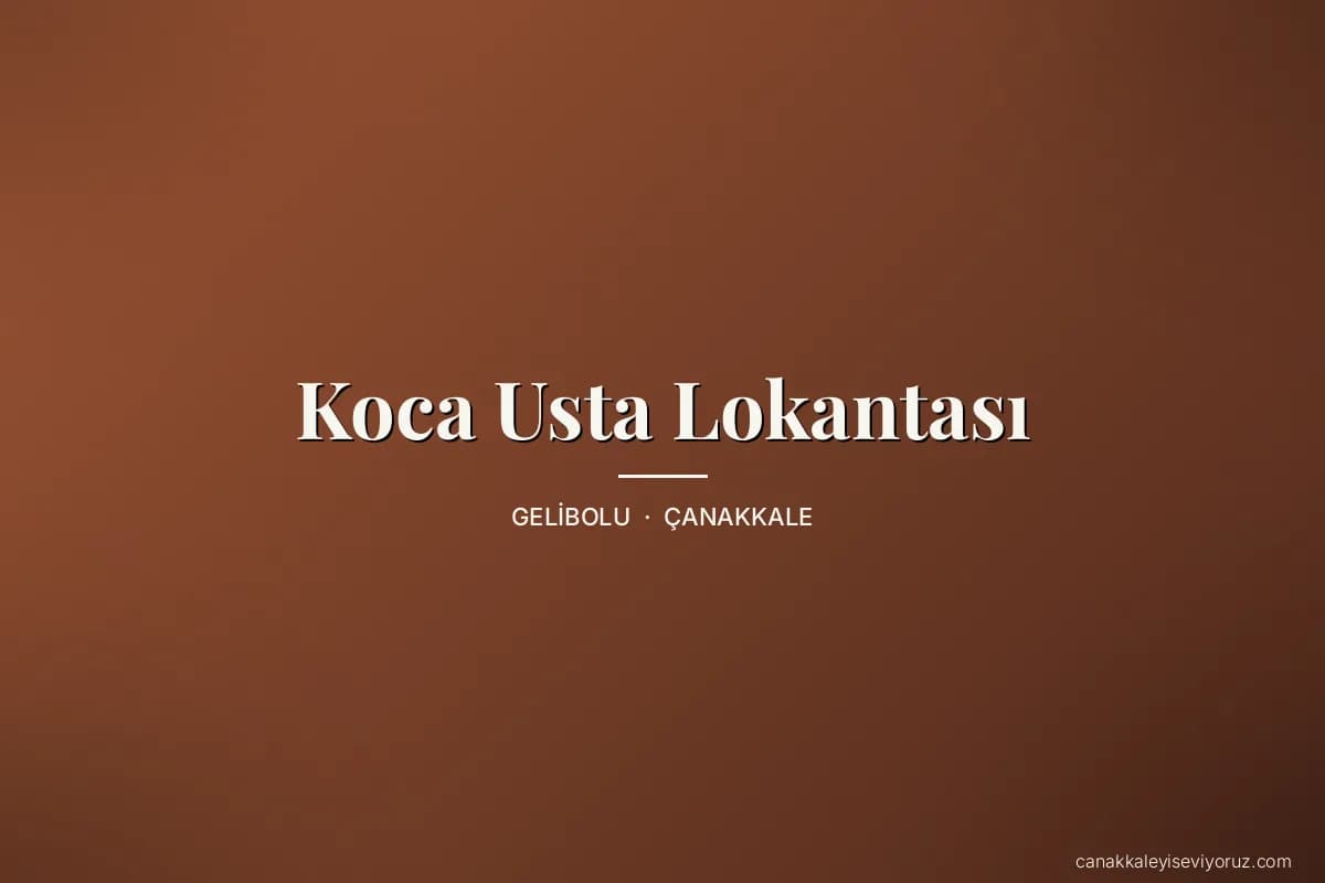 Koca Usta Lokantası