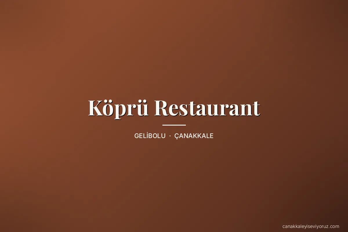Köprü Restaurant