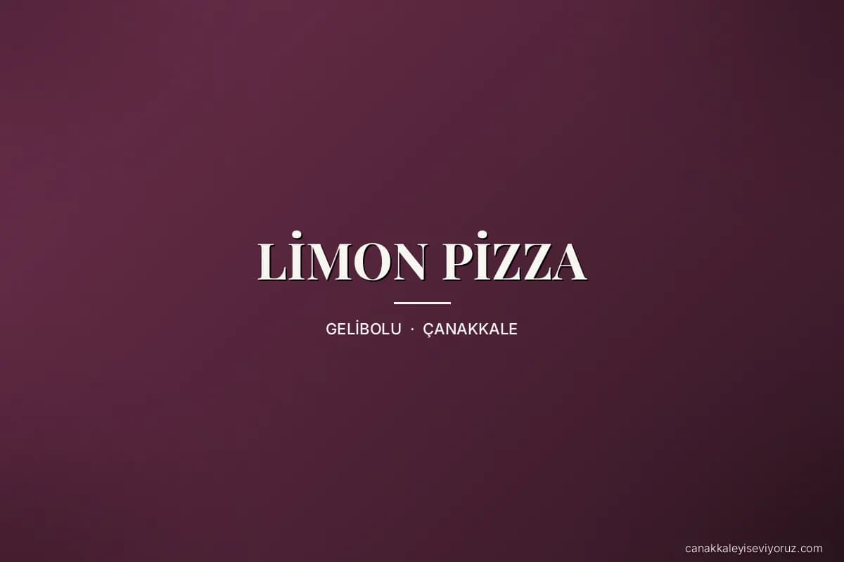 LİMON PİZZA