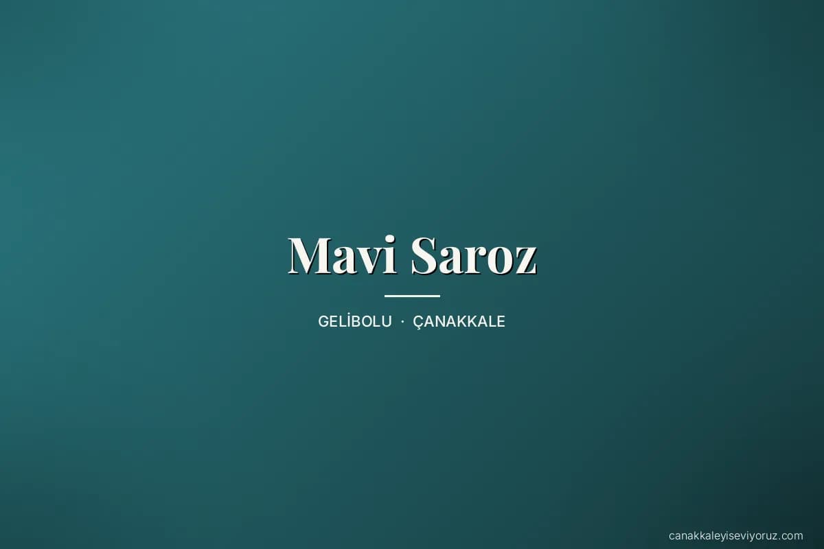 Mavi Saroz