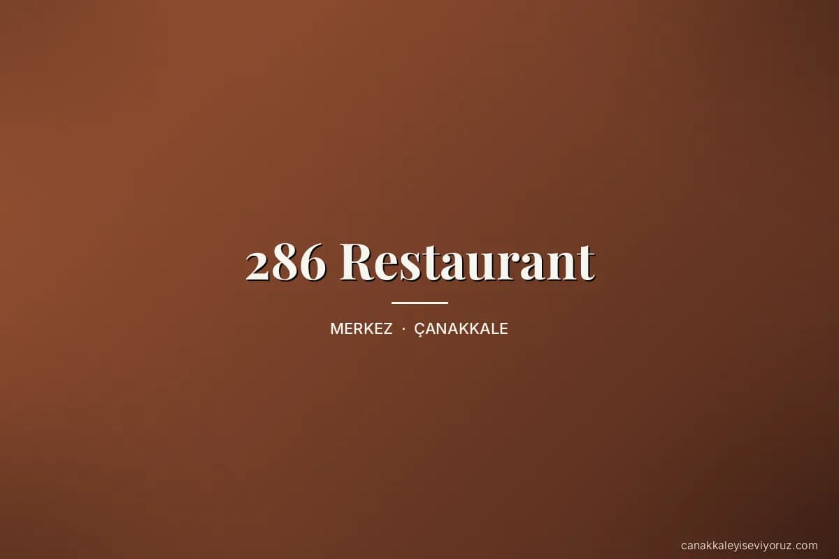 286 Restaurant