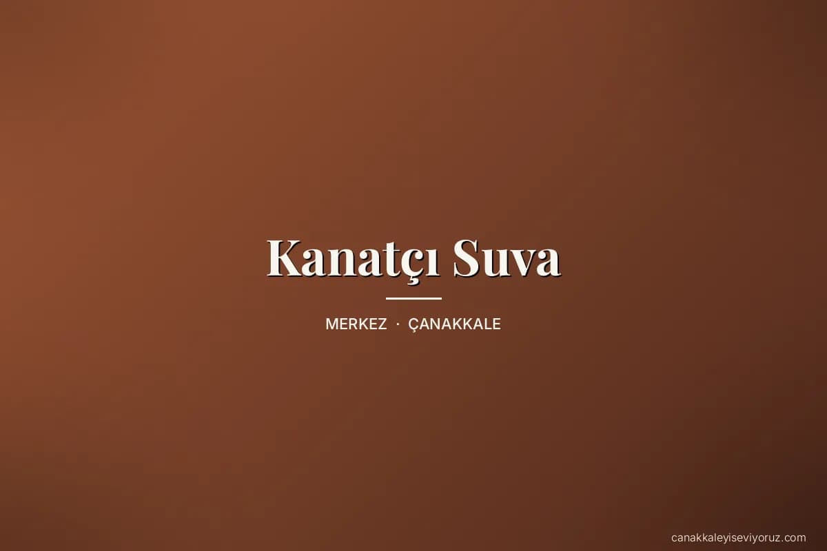 Kanatçı Suva