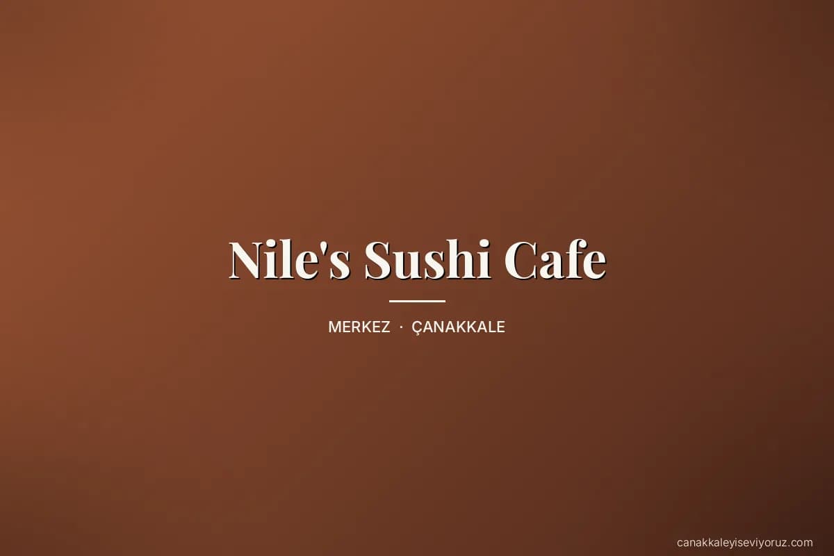 Nile's Sushi Cafe