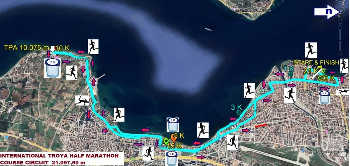 Çanakkale SPX Troya Maratonu: 25-26 Nisan'da Yollar Kapanıyor