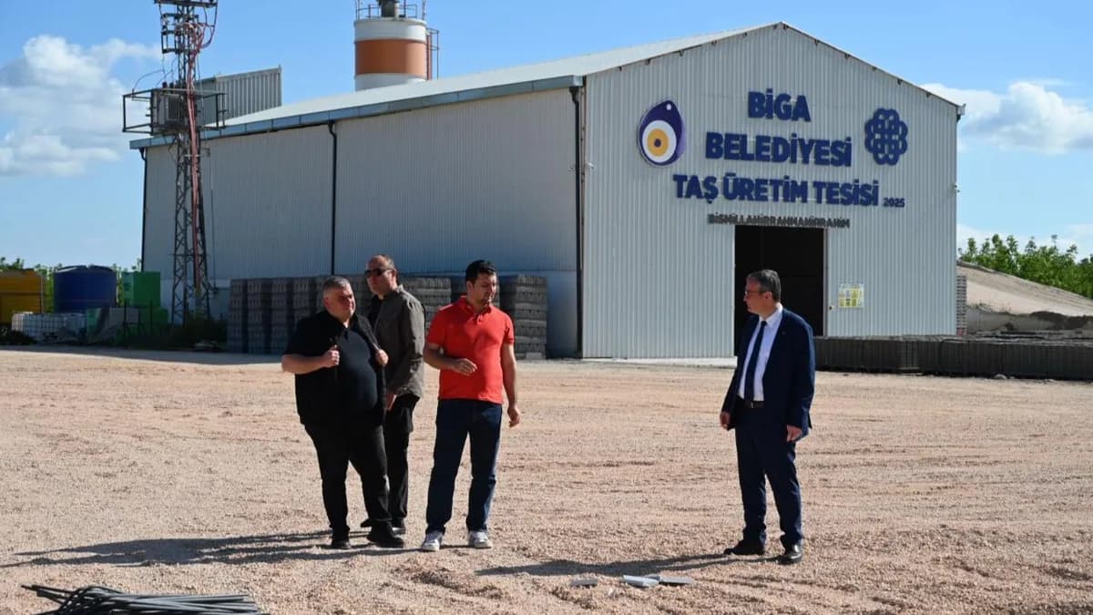 Biga Belediyesi Kendi Asfalt Üretim Tesisini Kuruyor
