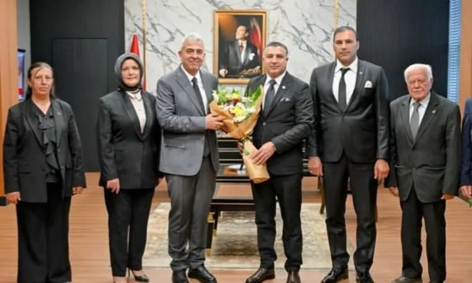 Yeniden Refah Partisi Çanakkale Emniyet Müdürlüğü'nü Ziyaret Etti