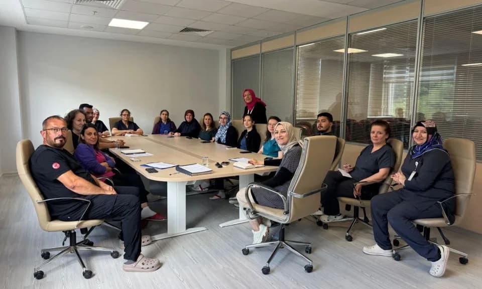 Çan Devlet Hastanesi'nde Kalite Komite Toplantısı Düzenlendi