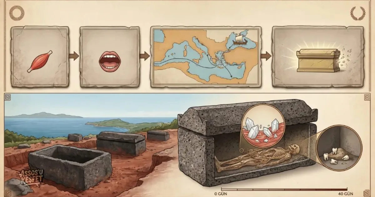 Tarihin En Büyük Sırlarından Biri: Assos'un Et Yiyen Lahitleri ve Sarcophagus'un Doğuşu