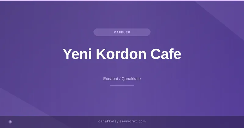 Yeni Kordon Cafe