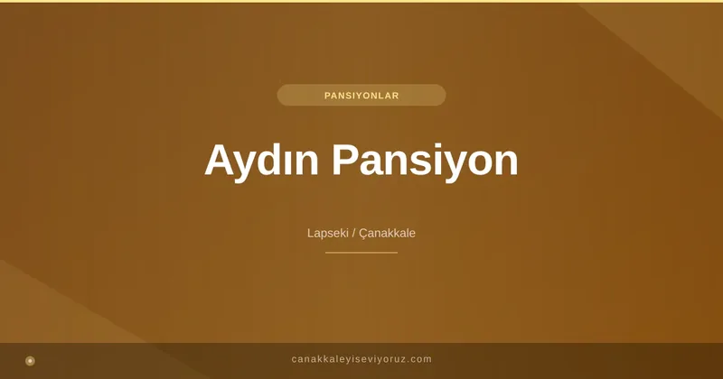 Aydın Pansiyon