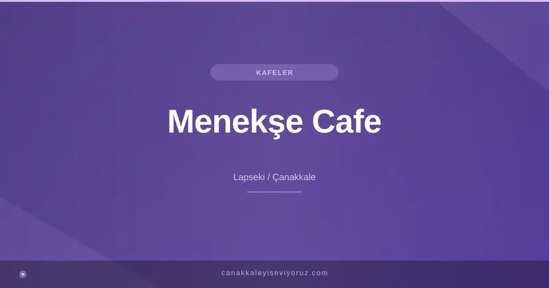 Menekşe Cafe
