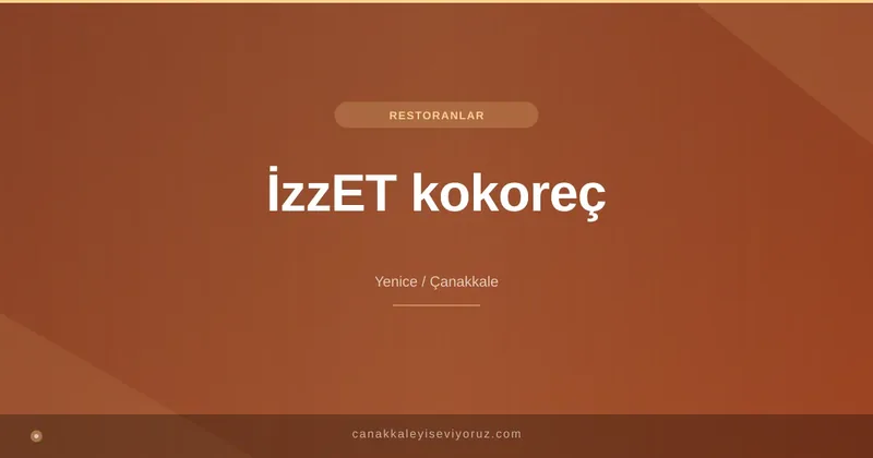 İzzET kokoreç