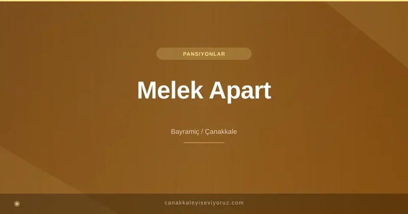 Melek Apart