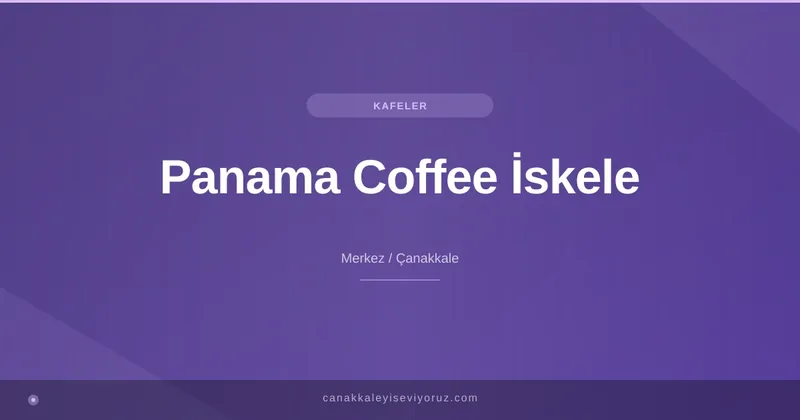 Panama Coffee İskele