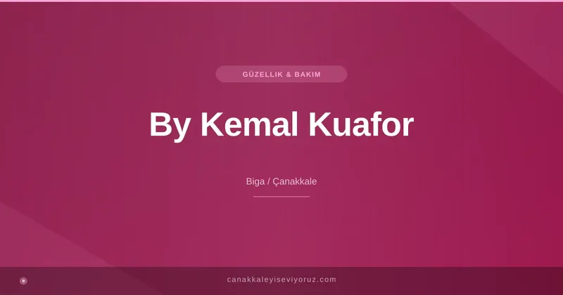 By Kemal Kuafor