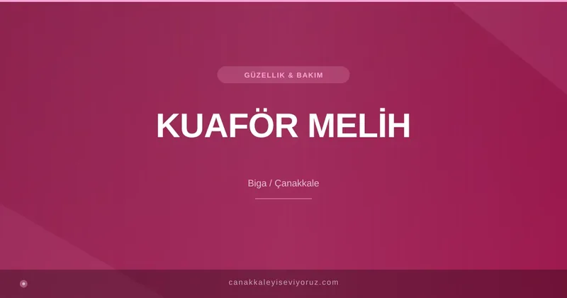 KUAFÖR MELİH
