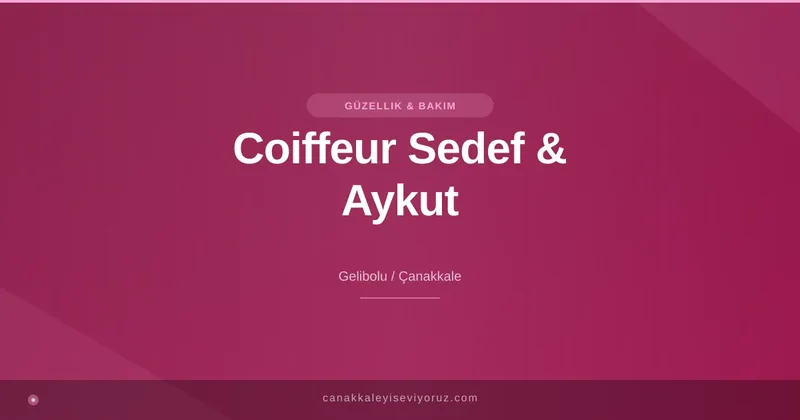 Coiffeur Sedef & Aykut