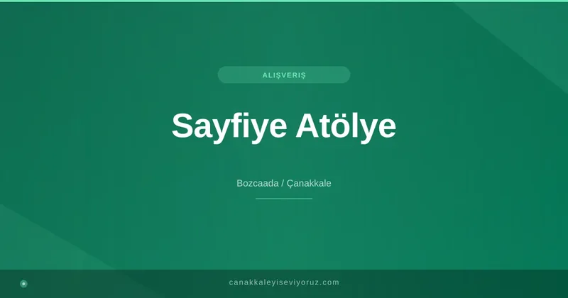 Sayfiye Atölye