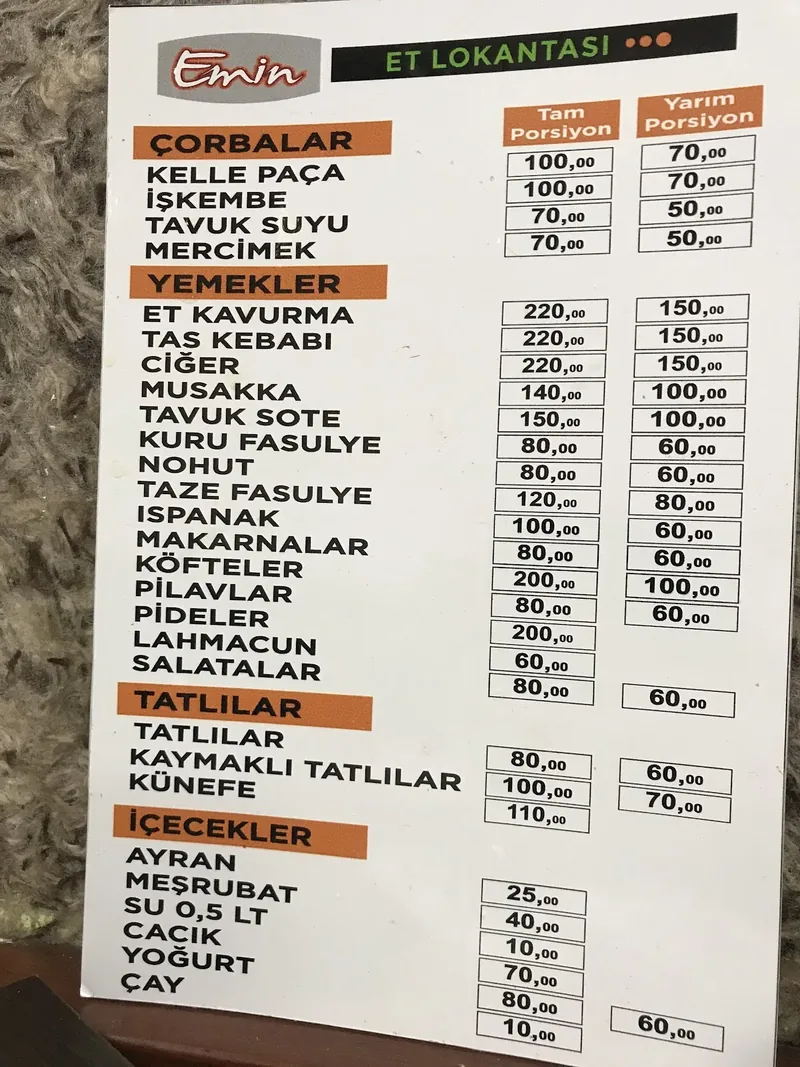 Emin Et Lokantası