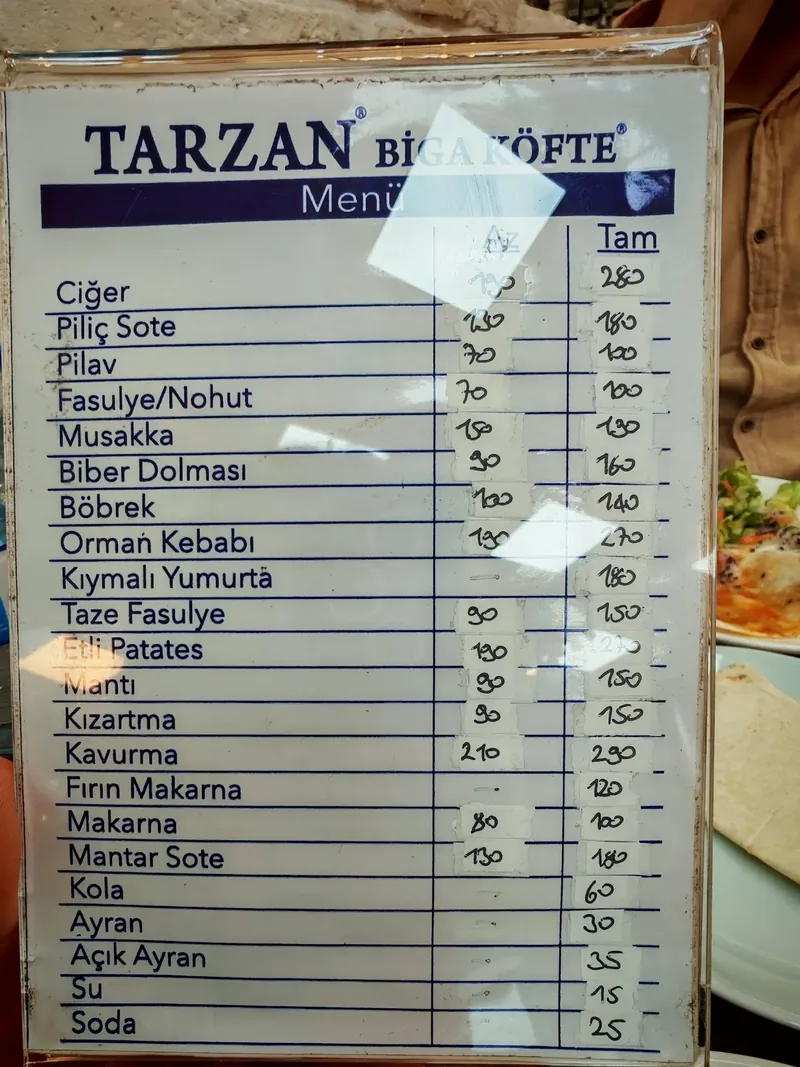 Tarzan Biga Köfte