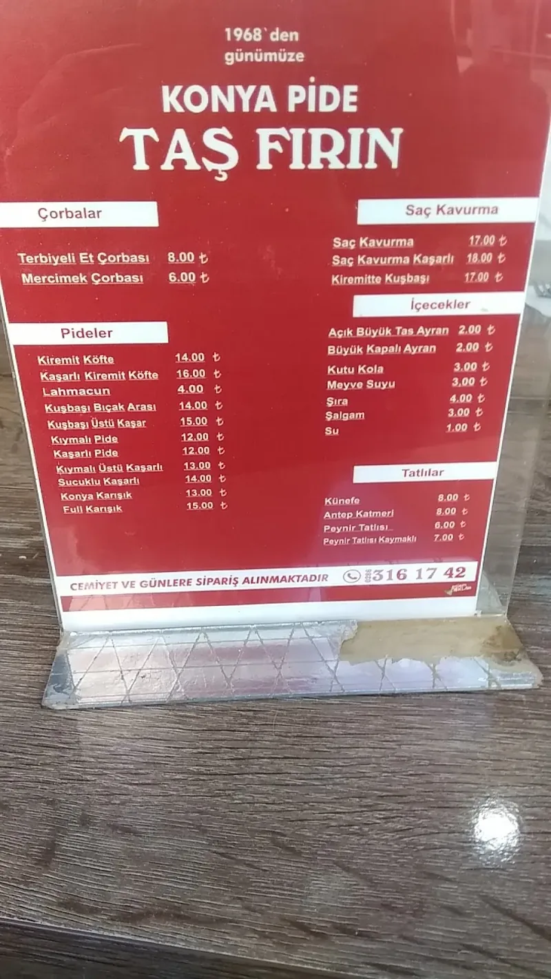 Konya Pide Taşfırın Aile Salonu