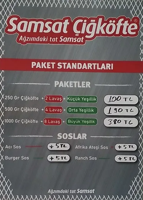 Samsat Çiğköfte