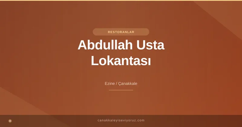 Abdullah Usta Lokantası
