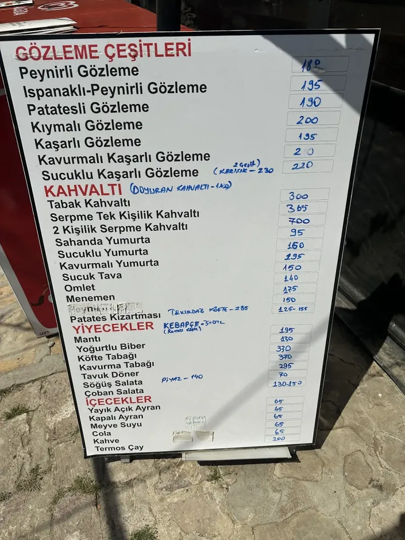 Doyuranlar Gözleme Ayran Çay