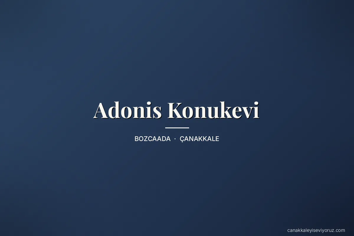 Adonis Konukevi