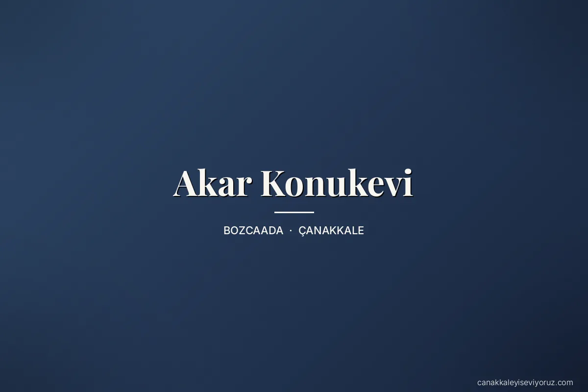 Akar Konukevi