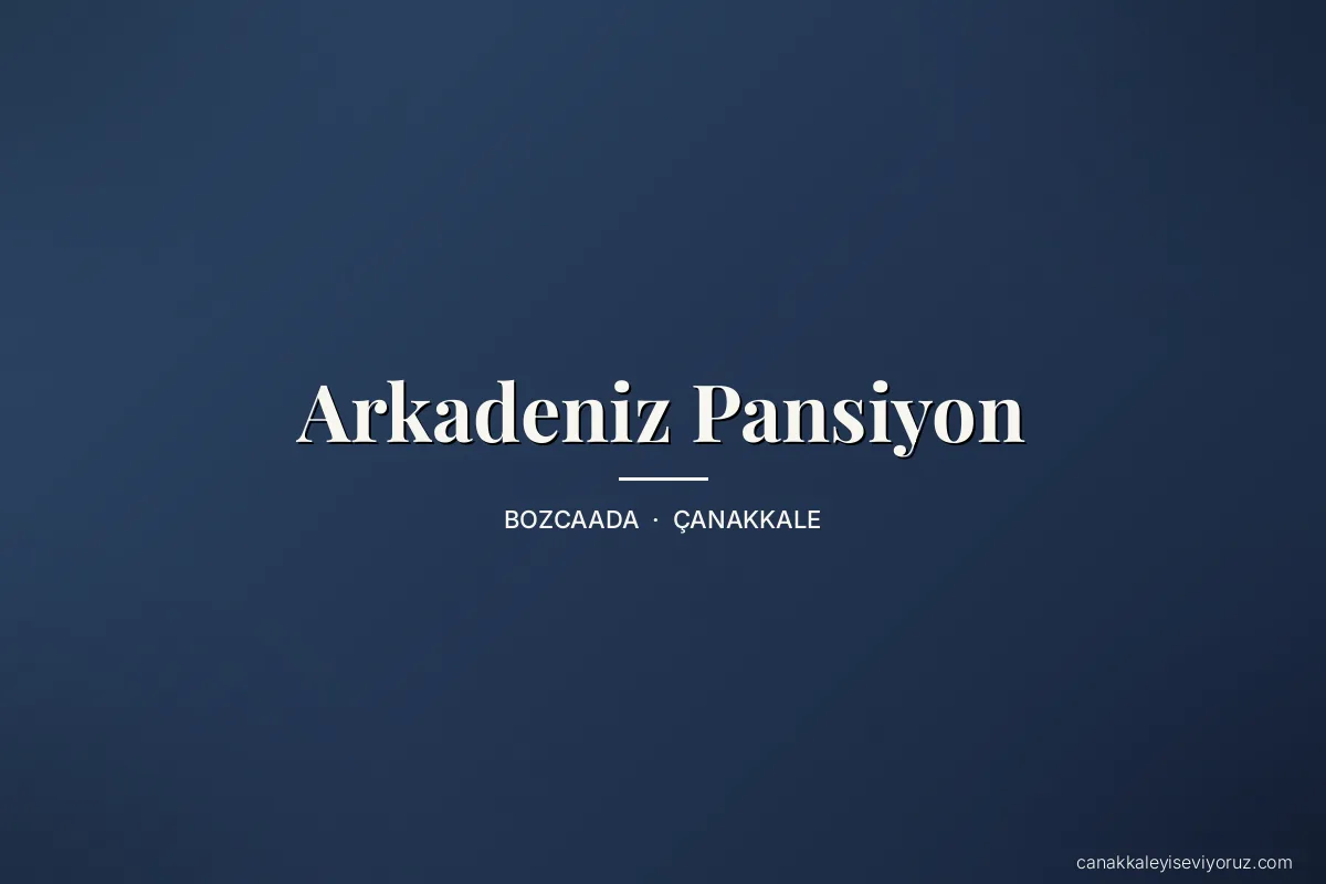 Arkadeniz Pansiyon