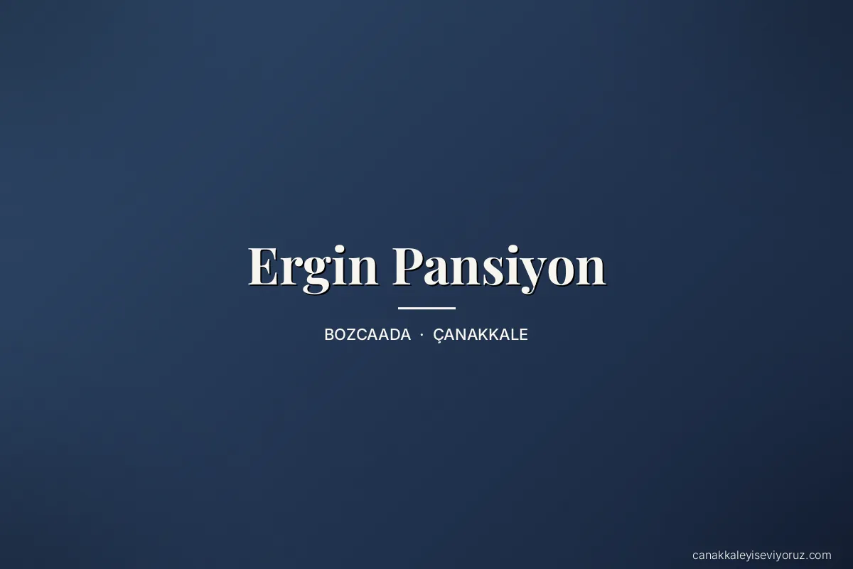 Ergin Pansiyon