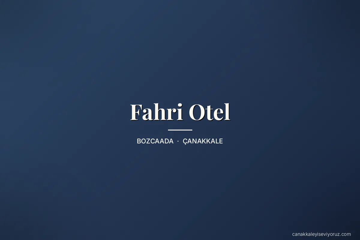Fahri Otel