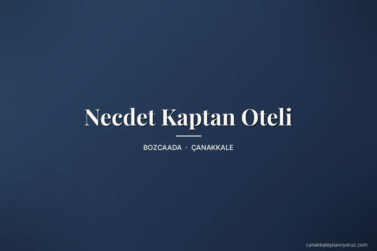 Necdet Kaptan Oteli