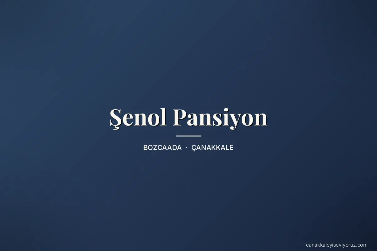 Şenol Pansiyon