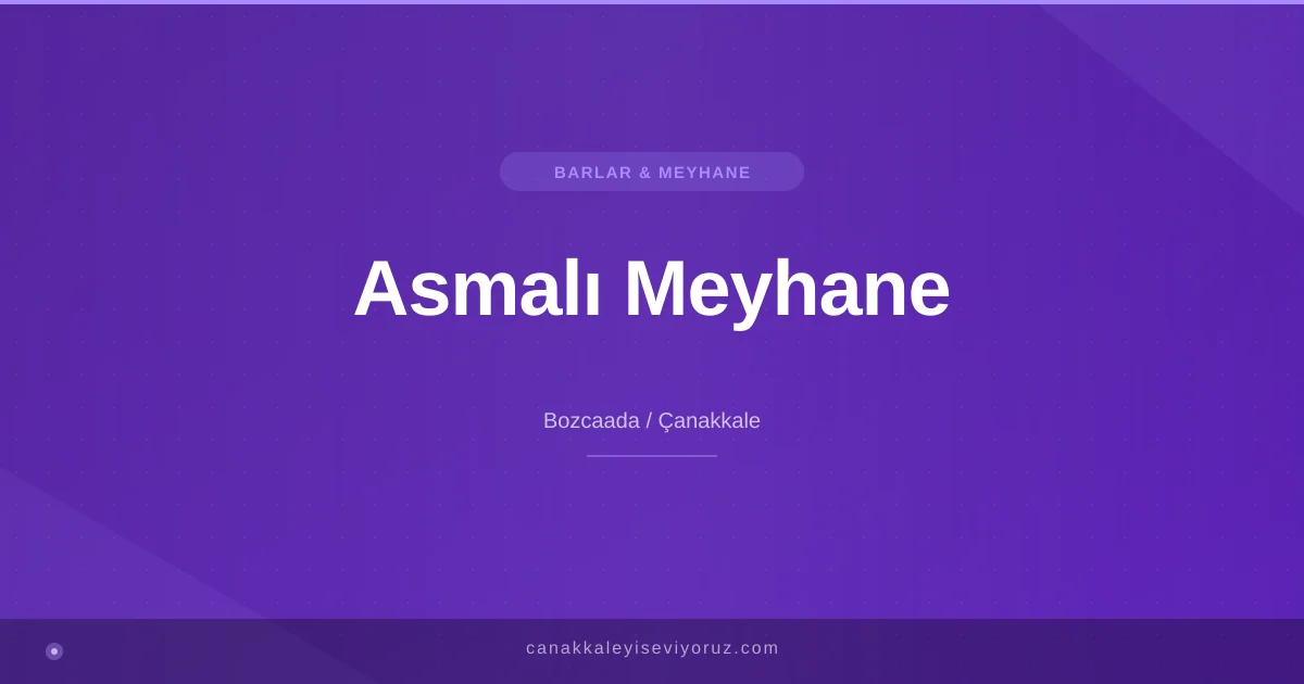 Asmalı Meyhane