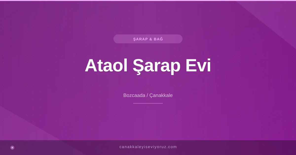 Ataol Şarap Evi