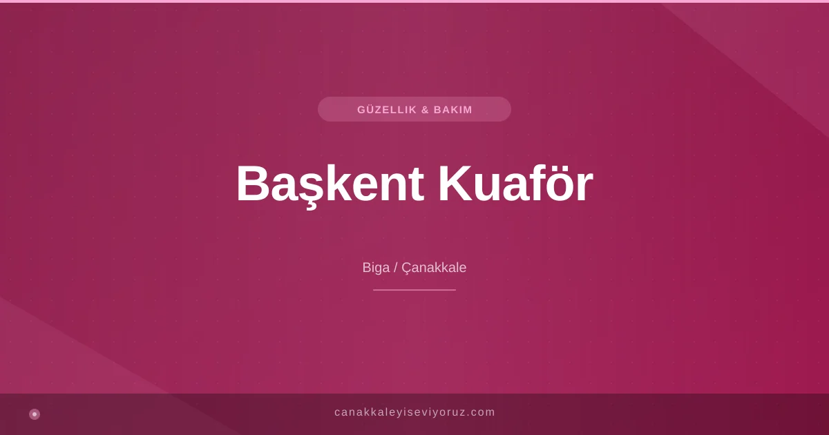 Başkent Kuaför