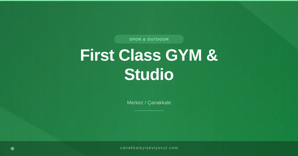 First Class GYM & Studio